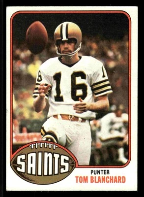 1976 Topps Tom Blanchard #431 - New Orleans Saints - Image 1 of 2