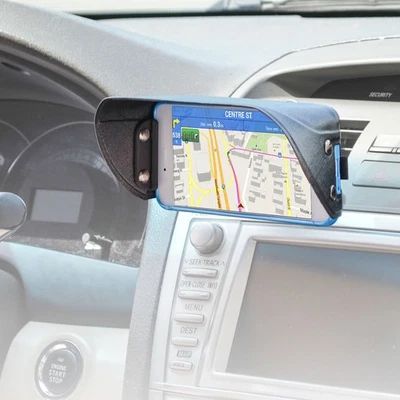 Black Phone Sun Shade Screen Protector for 5.3 to 6.1 Inch Smartphones - Image 1 of 4