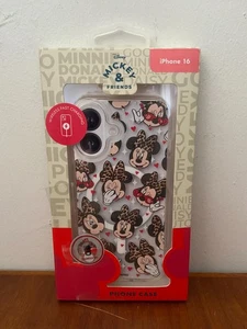 NEW Skinnydip Disney Minnie Mouse iPhone 16 Phone Case Wireless Charging Mickey - Picture 1 of 4
