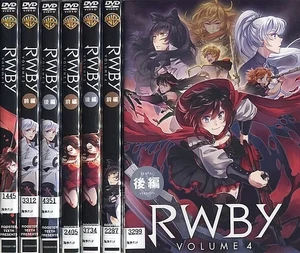RWBY Anime-Verleih-DVDs komplettes 7-Disc-Set japanische Region - Bild 1 von 1