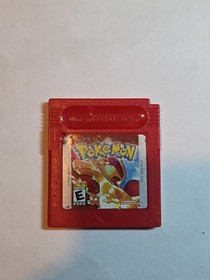 Pokemon Red Version (Nintendo Gameboy Color) Tested - Authentic - Saves