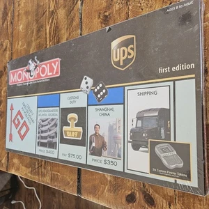 Monopoly United Parcel Service UPS 1st Edition SEALED (Some Wear on Seal) Hasbro - Picture 1 of 12
