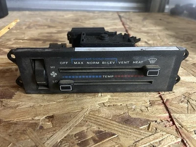 87-96 Jeep Cherokee XJ HVAC Control Panel Heater AC Climate Temperature OEM Mj - Image 1 of 3