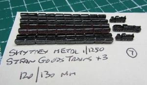 Steam Goods Trains x 3 by Skytrex, Scale 1/1250 Ship Model - Picture 1 of 1