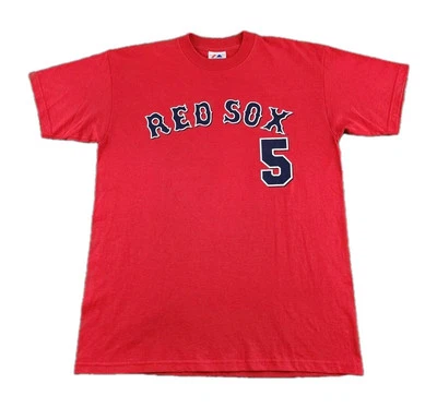 VINTAGE Nomar Garciaparra Shirt Mens Large Boston Red Sox #5 Majestic Adult A58 - Image 1 of 4
