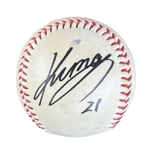 Hisashi Iwakuma signed Baseball #21 Seattle Mariners Japan MLB Autogramm - Bild 1 von 4