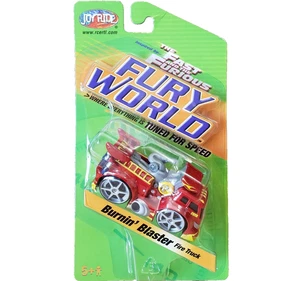Joy Ride The Fast and the Furious Fury World Burnin' Blaster Fire Truck - Picture 1 of 7