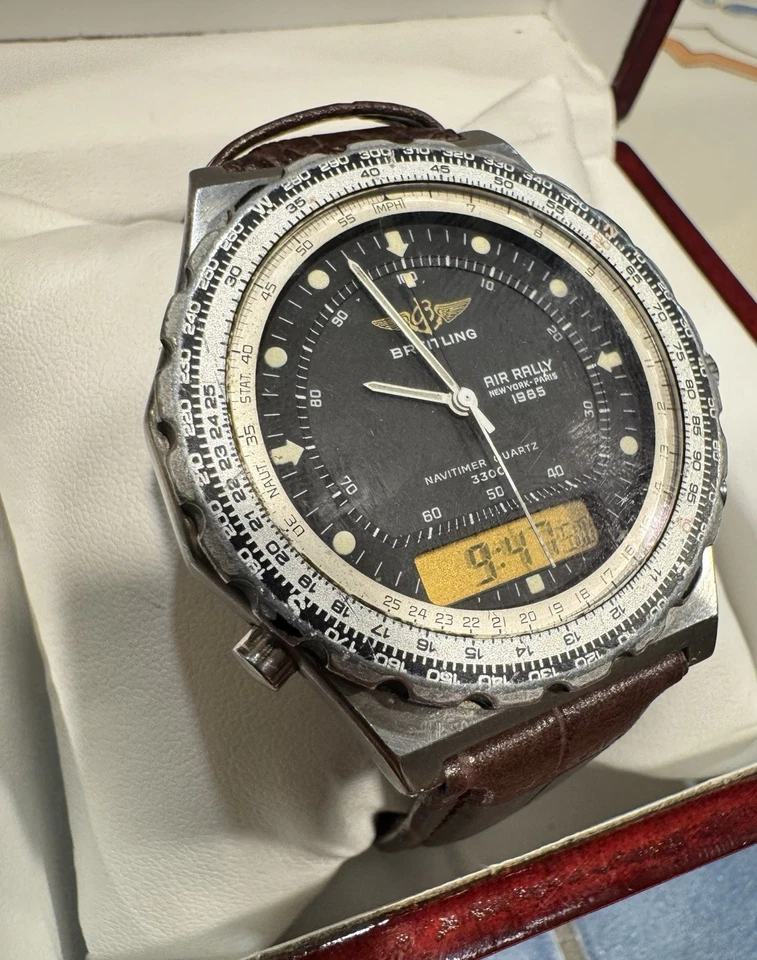 Breitling Jupiter Navitimer 3300 Ref 80971 Vendedor EE. UU. Sin Tarifa Foto 1 de 4