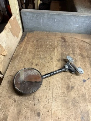 老式 Allstate 侧视图玻璃门安装镜面卡车汽车配件零件美国 — 第 1/4 张图片