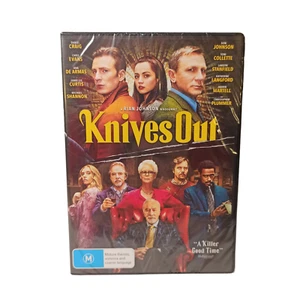 Knives Out (DVD 2019) Comedy Crime Novelist Drama Patriarch Family R4 Brand New - Picture 1 of 12
