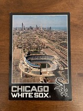 Chicago White Sox Postcard 4x6 - New Comiskey Park Stadium 1991 Skyline