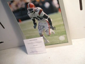 Cleveland Browns Signed Framed Photo with COA 4 Different $30. Each - Picture 1 of 2