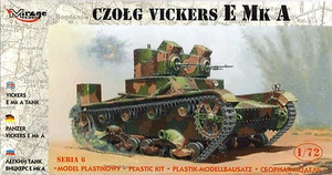MIRAGE 72603 (1/72e): Vickers E Mk.A Tank - Twin Turret - Picture 1 of 1