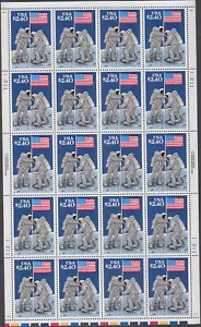 US #2490 Moon Landing $2.40 Complete Sheet of 20 Mint Never Hinged - Picture 1 of 1