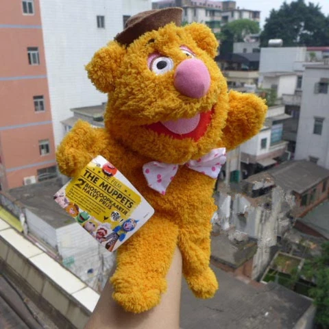 The Muppets Kermit Fozzie Bear Puppet Soft Plush Toy Cover