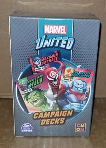 Marvel United MAZOS DE CAMPAÑA Expansión Exclusivo de Kickstarter (CMoN 2024) Nuevo - Imagen 1 de 2