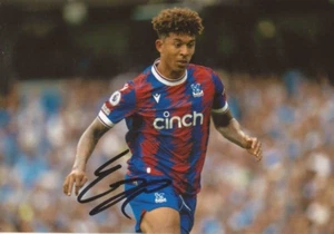 CRYSTAL PALACE & USA: CHRIS RICHARDS SIGNED 6x4 ACTION PHOTO+COA - Picture 1 of 1