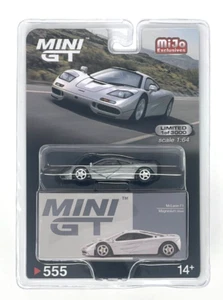 Mini GT 1:64 McLaren F1 Magnesium Silver Diecast Model Car MGT00555 Chase Car - Picture 1 of 1