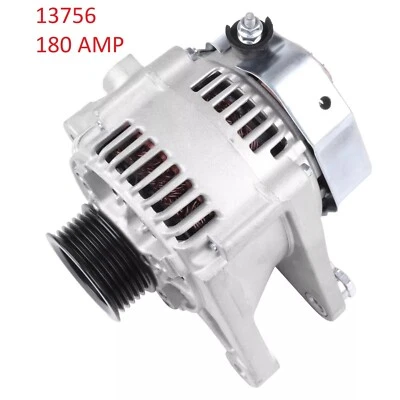 180 HIGH Amp 13756 Alternator Chevrolet  Prizm L4 1.8 1794cc 1998-2000 2001 2002 Foto 1 de 3
