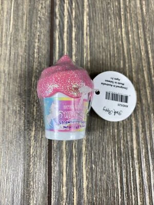 Pink Poppy Cotton Candy Dreams Strawberry Lip Gloss 0.14 Oz Gift Girls - Image 1 of 2
