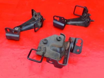 09 10 11 12 13 MAZDA 6 MAZDA6 ЗАДНЕЕ СИДЕНЬЕ ШАРНИР КРОНШТЕЙН УДАРНИК КОМПЛЕКТ OEM ЧЕРНЫЙ - Изображение 1 из 4