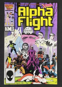 Alpha Flight #33 1986 1st Lady Deathstrike MIGNOLA ¡Alto grado! - Imagen 1 de 3