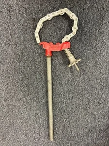 Herramientas de garra JRS No. Cortador de tubería de drenaje de suelo de arcilla de hierro fundido de cadena ajustable 2 - Imagen 1 de 4