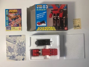 1986 Double Machine Robo WMR-03 Tank Transer Bandai GoBots MIB 100% Transformers - Picture 1 of 18