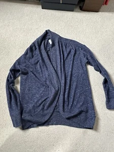 GAP girls Grey/blue cardigan size XL Age 12 Free P&P - Picture 1 of 3