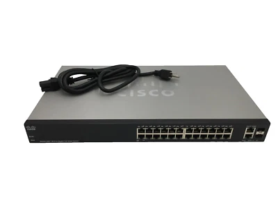 Cisco SG200-26FP Small Business  26-Port Gigabit Ethernet Network Switch - Image 1 of 4
