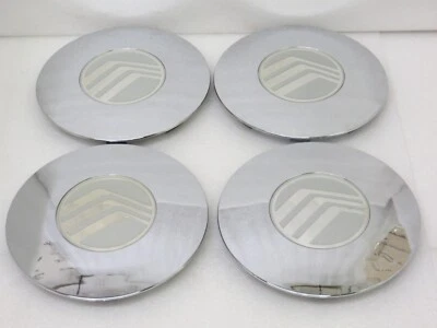 MERCURY SABLE 1996-1998 CHROME CENTER CAPS - SET OF 4 - F6DC-1A096-BA - NEW Foto 1 de 4