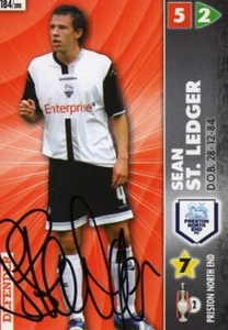 Sean St Ledger - Preston - Signed Trading Card - COA - (31929) - Picture 1 of 1