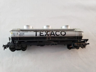 Coche cisterna Athearn escala HO Texaco 3 cúpulas #TCX 270 usado decoloración Foto 1 de 4