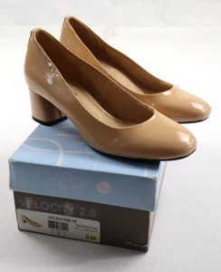 LifeStride Women's 6M Josie Velocity 2.0 Blush Crinkle Pumps Heels Shoes - Picture 1 of 11