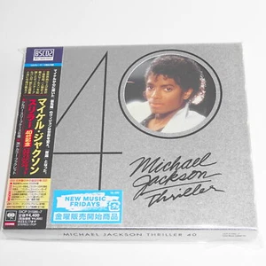 MICHAEL JACKSON Thriller 40th Anniversary Expanded Edition JAPAN CD+28p Booklet - Picture 1 of 3