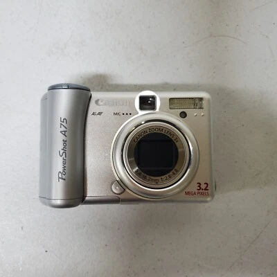 Canon PowerShot A75 Digital Camera AS IS NOT WORKING PARTS ONLY READ - Image 1 of 4
