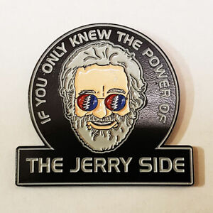 JERRY GARCIA - THE JERRY SIDE - HAT PIN - BRAND NEW - BAND HP143