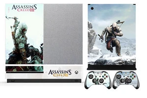 211 Vinyl Cover Skin Sticker for Xbox One S (Slim) & 2 controller skins - Picture 1 of 2