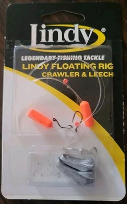 Lindy Floating Rig Crawler And Leech. Free Shipping  - Image 1 of 2