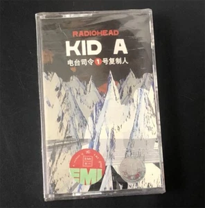 RADIOHEAD KID A CHINA FIRST EDITION CASSETTE TAPE Sealed Super Very Rare - Picture 1 of 4