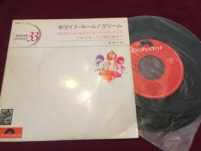 CREAM : White Room/ Those Were The Days  VG+M- With Pic Cover  Japan - Image 1 of 2