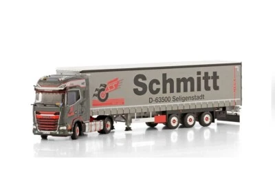 DAF XG+  Cutainside Trailer   Schmitt WSI Models  01-4370 1:50 - Bild 1 von 4