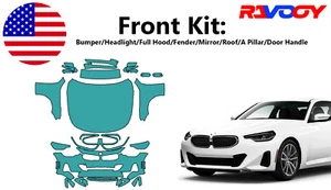 For BMW 2 Series Coupe 230i 2022-2025 Front Paint Protection Film PreCut PPF Kit - Picture 1 of 7