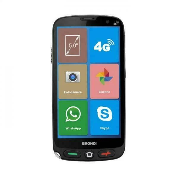 Brondi Amico XS - 8GB - Nero (Sbloccato) (Dual SIM)