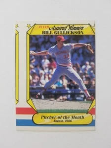 BILL GULLICKSON 1987 FLEER BASEBALL CARD #18 CINCINNATI REDS MISCUT - Picture 1 of 2