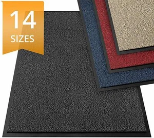 Heavy Duty Rubber PVC Rug Barrier Mat Extra Long Small Large Anti Slip Washable - Picture 1 of 33