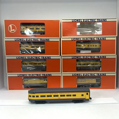 Lionel Union Pacific 15” Aluminum 8 Car Passenger Set O New 6-9545 - 9549 19121 - Image 1 of 4
