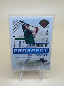 2024 Panini Prospect Edition - Jake Gelof #196  - Bild 1 von 2