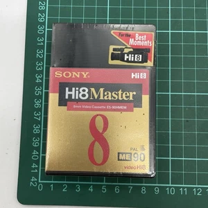 Sony Hi8 ME 90 Master Recordable Cassette Tape Metal PAL Brand New & Sealed - Bild 1 von 6