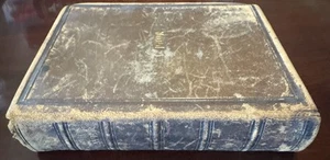 Antique 1875 The Book Of Common Prayer Protestant Episcopal Church Full Leather - Picture 1 of 20